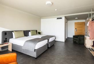 カヴァリエリ・アート・ホテル ベッドルーム