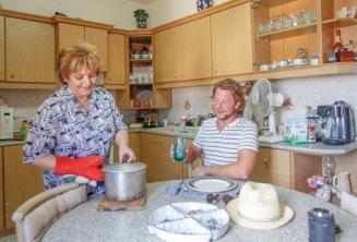 当ホストファミリーはハーフボードを提供しています